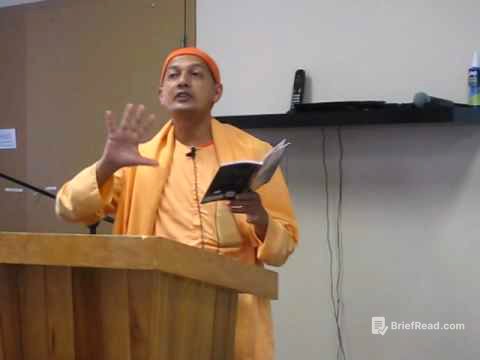 Vedanta Retreat at Loon Lake on Who Am I by Swami Sarvapriyananda   Lecture 3