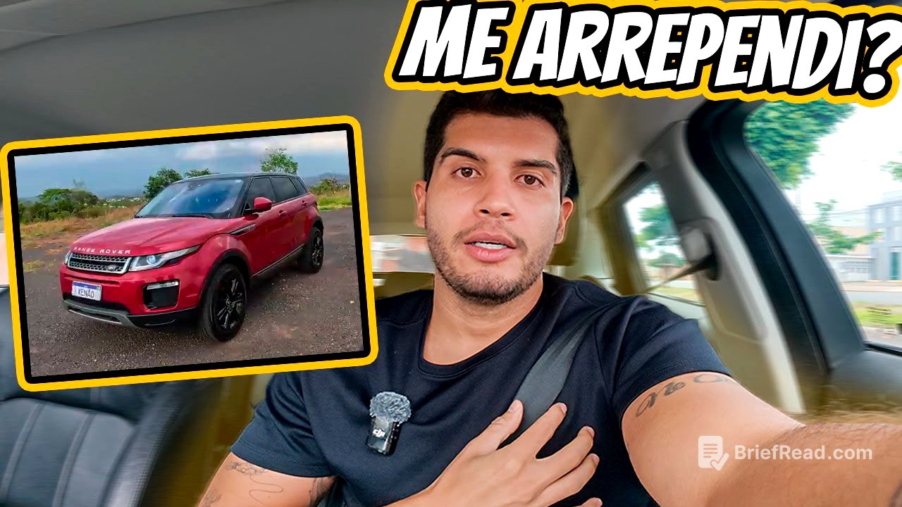 Minha Evoque já estragou, defeitos começaram!