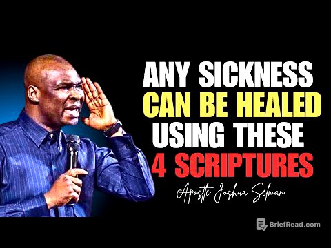 4 POWERFUL SCRIPTURES TO RECEIVE HEALING FROM ANY DISEASE - Apostle Joshua Selman