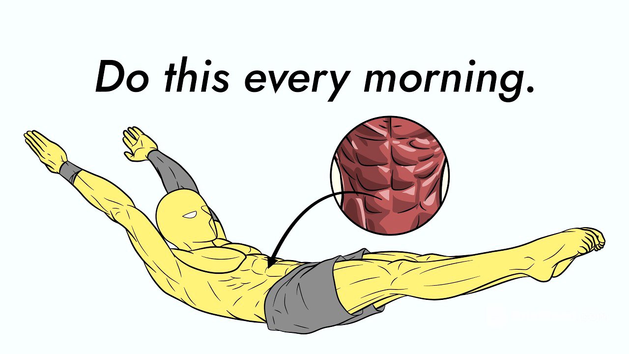 Get 6-pack abs faster with this simple morning routine