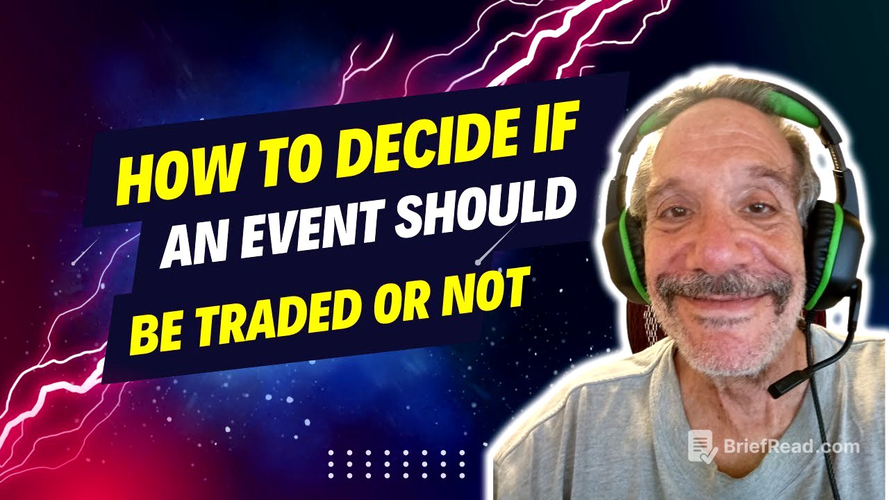 How to Decide if an Event should be Traded or not | Learn How to Trade | Trading for Beginners