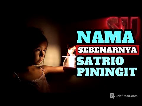 Nama sebenarnya SATRIO PININGIT ❓