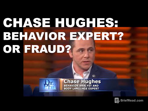 Who is Chase Hughes? The Lies of the Alleged “#1 Expert in Behavior and Influence”