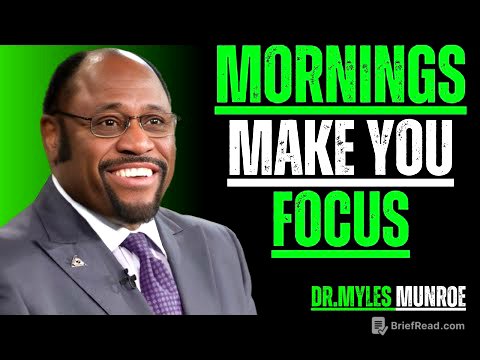 DO THIS FIRST THING EVERY MORNING TO REWIRE YOUR MIND | MYLES MUNROE MOTIVATIONAL SPEECH