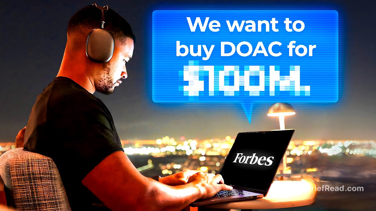 this is the truth about the "$100,000,000 offer" in Forbes...