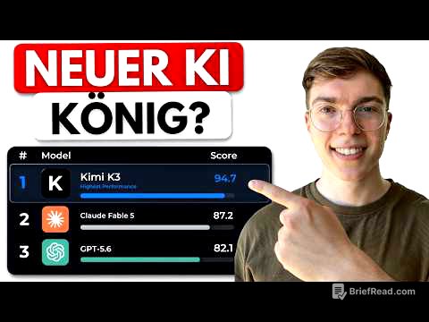 Kimi K3 ist UNGLAUBLICH! (Vergleich mit Fable 5 & GPT-5.6 Sol)