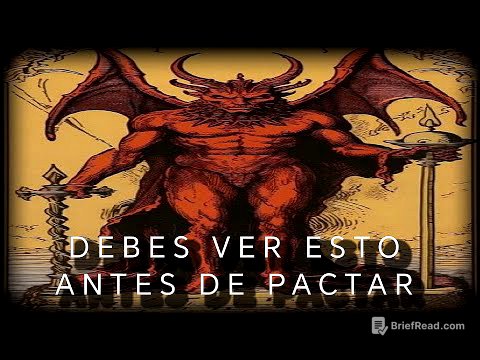 ¿Vale la pena hacer PACTO con demonios? . El precio es muy alto...