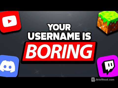 How Your Username Could Be 1,000x Better