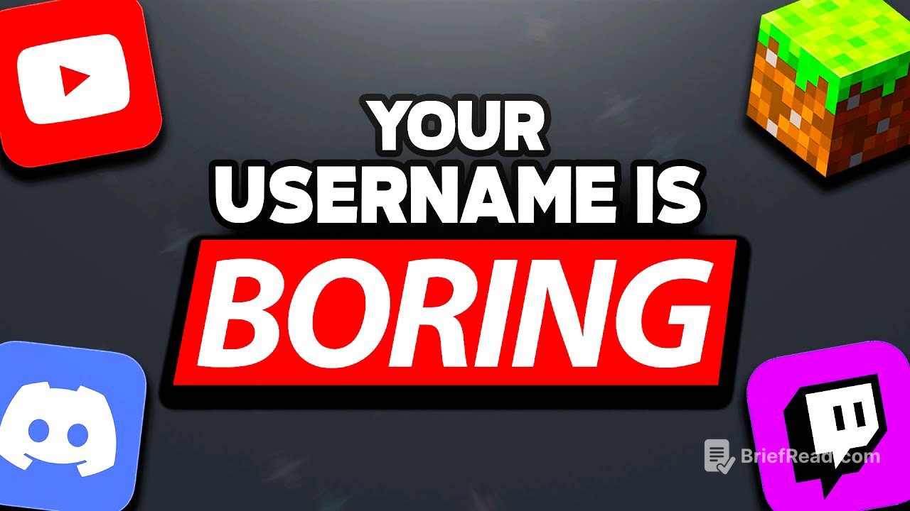 How Your Username Could Be 1,000x Better