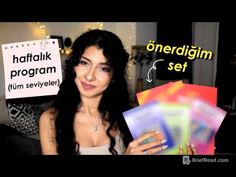 EVDE GÜNDE 1 SAATTE İNGİLİZCE ÖĞREN 📓✏️ | Nereden Başlanır? Haftalık Program