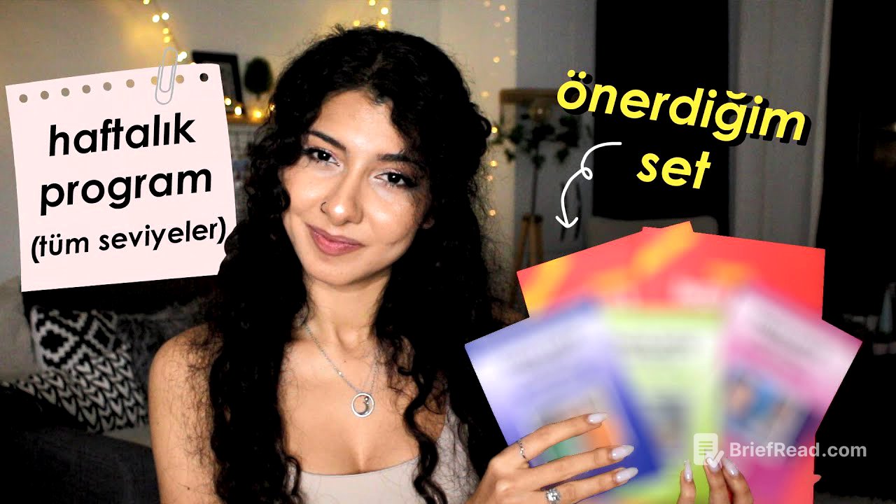 EVDE GÜNDE 1 SAATTE İNGİLİZCE ÖĞREN 📓✏️ | Nereden Başlanır? Haftalık Program