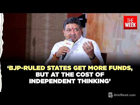 Palanivel Thiaga Rajan, TN IT Minister, speaks at THE WEEK Tamil Nadu Leadership Summit