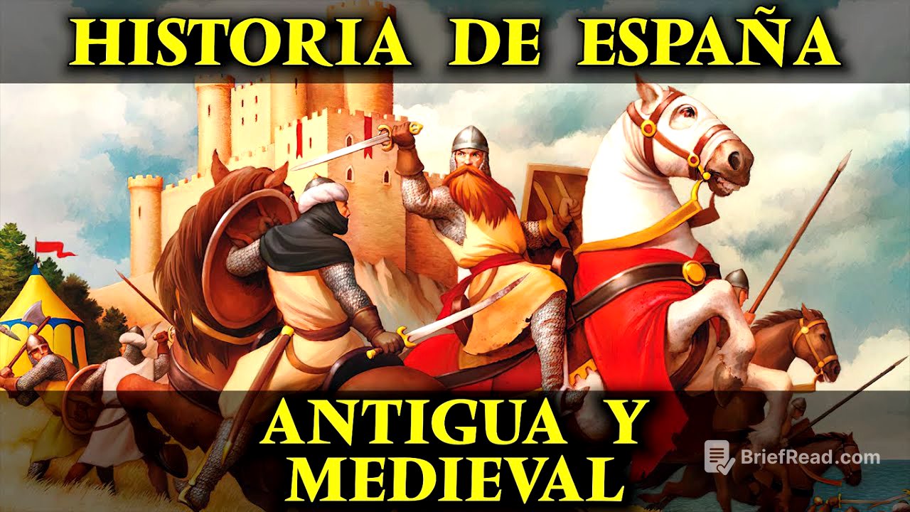 HISTORIA DE ESPAÑA - Antigua y Medieval - Hasta 1492 - (Documental resumen)