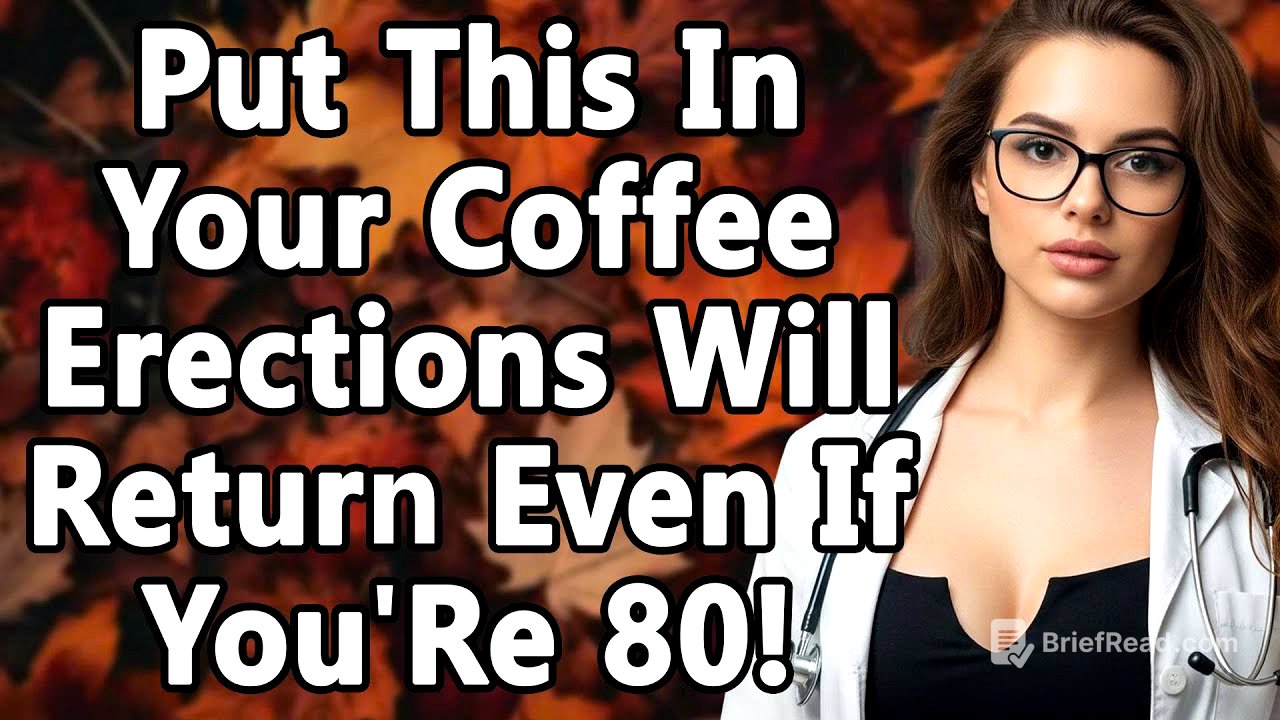 Urologists: Put This In Your Coffee And Erections Come Back Even At 80! | Advice For Elderly