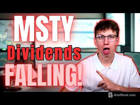 MSTY Dividends are DROPPING! I Figured Out Why..