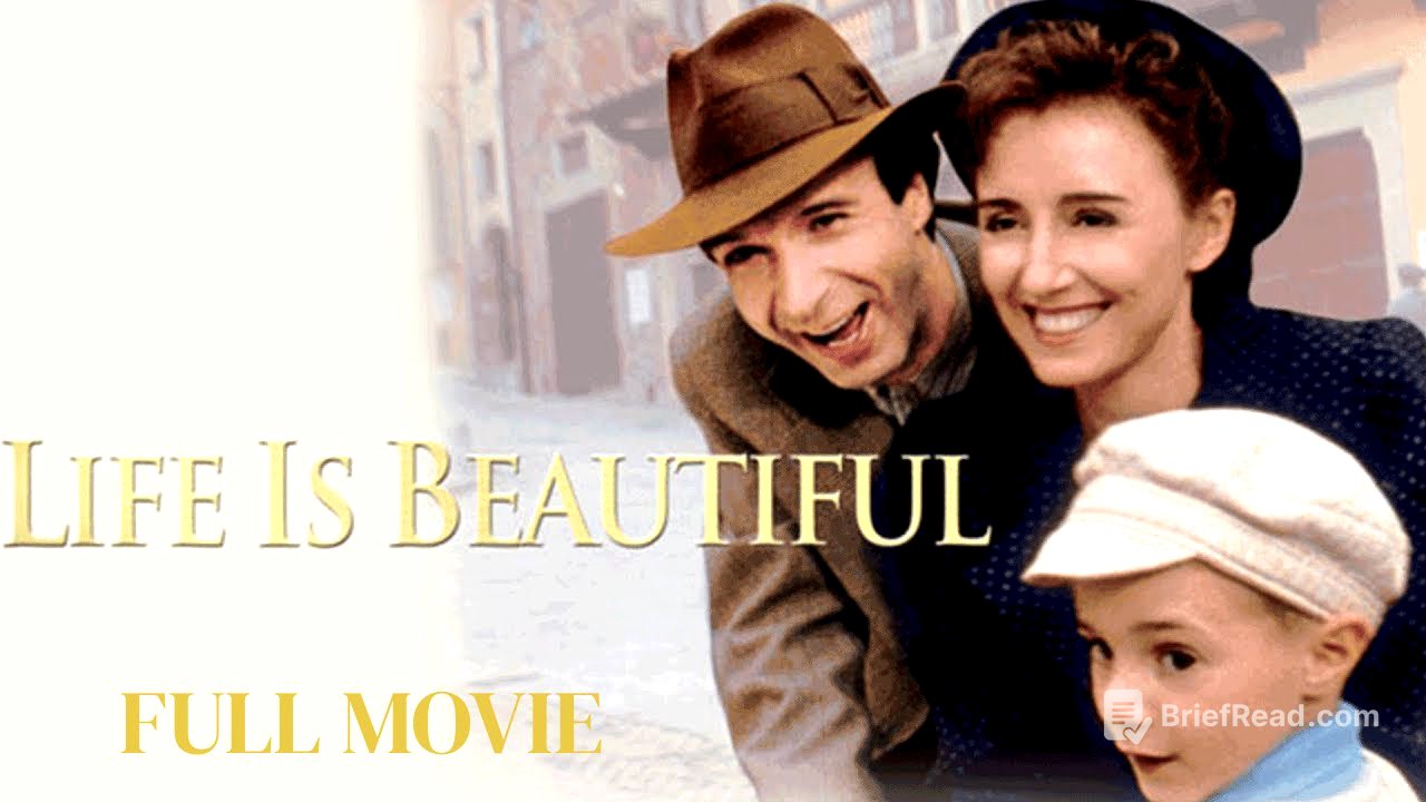 Life Is Beautiful 1997 Full Movie | Roberto Benigni Nicoletta, Giorgio Cantarini | Analysis & Review
