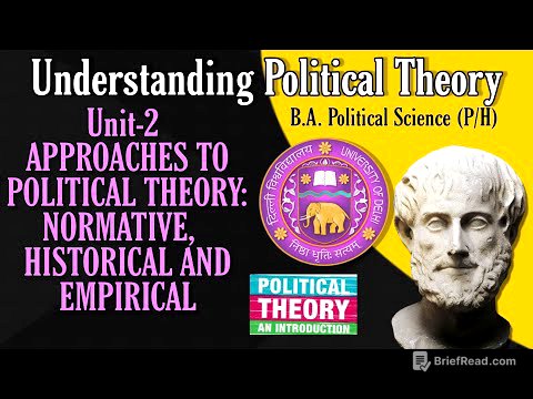Unit-2
APPROACHES TO POLITICAL THEORY: NORMATIVE, 
HISTORICAL AND EMPIRICAL For DU SOL/NCWEB/REGULAR