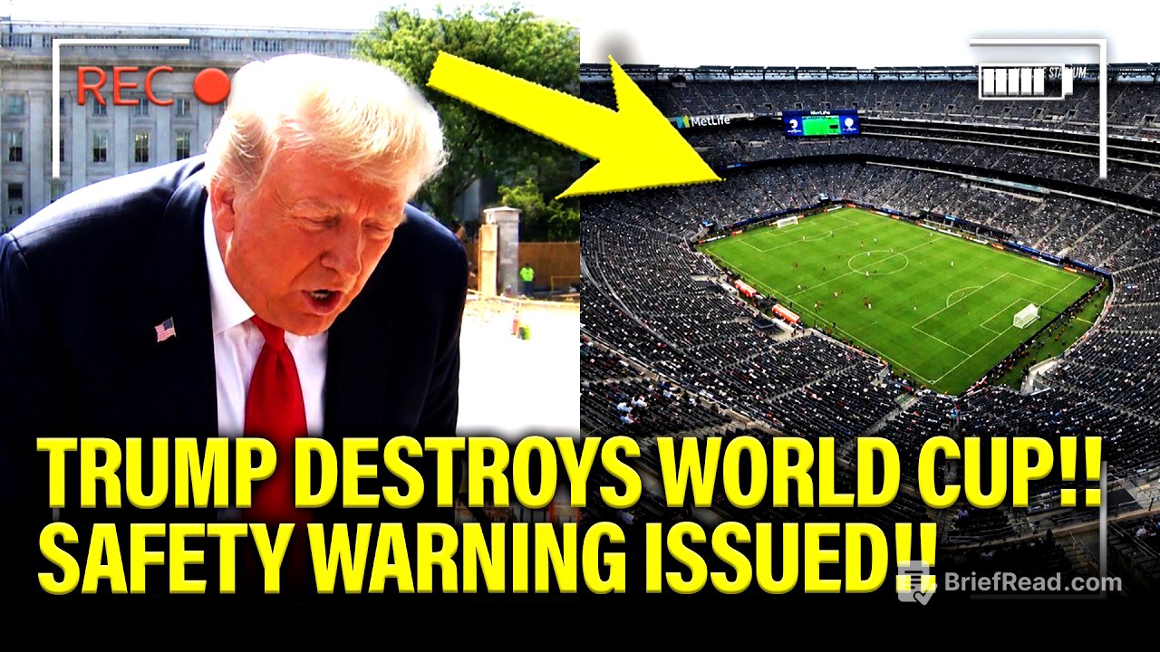 Trump Faces WORLD CUP DISASTER as MAJOR CRISIS GROWS!!!