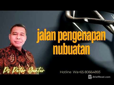 JALAN PENGENAPAN NUBUATAN     -  PETER GUNTUR