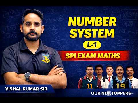 Crack SPI & GSPI 2026 | Number System Lecture 1 | Maths Foundation Class