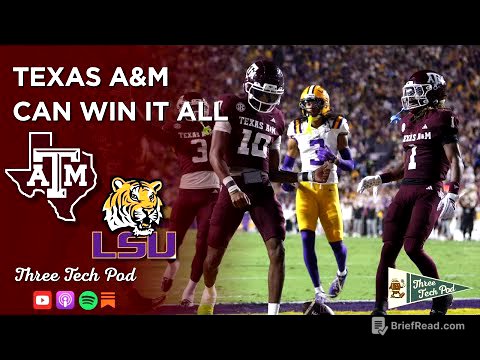 LSU Tigers vs Texas A&M Aggies RECAP: Texas A&M Can Win It ALL!