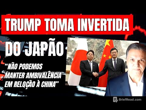 Trump intensifica pressão sobre o Japão: ameaças de tarifas de 35%