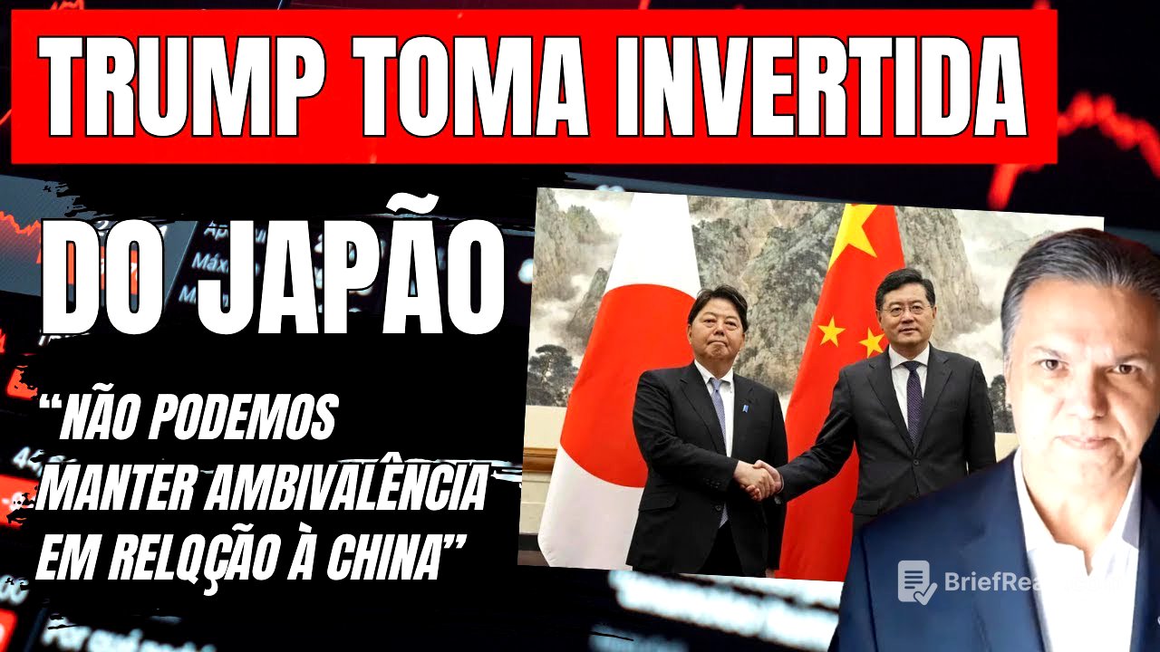Trump intensifica pressão sobre o Japão: ameaças de tarifas de 35%