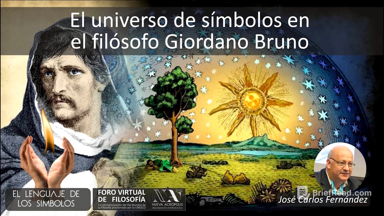 El universo de símbolos en el filósofo Giordano Bruno. José Carlos Fernández