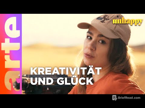 Macht Kreativität glücklich? | unhappy - Ronja von Rönne | ARTE