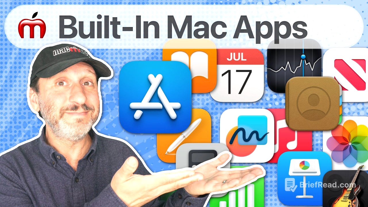 New To Mac? Here Are the Apps Apple Gives You For Free.