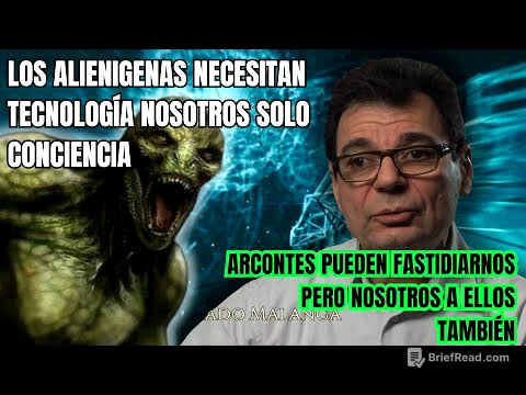 CORRADO MALANGA HABLA DE FISICA CUÁNTICA -ELLOS NECESITAN TECNOLOGIA PARA VIAJAR NOSOTROS CONCIENCIA