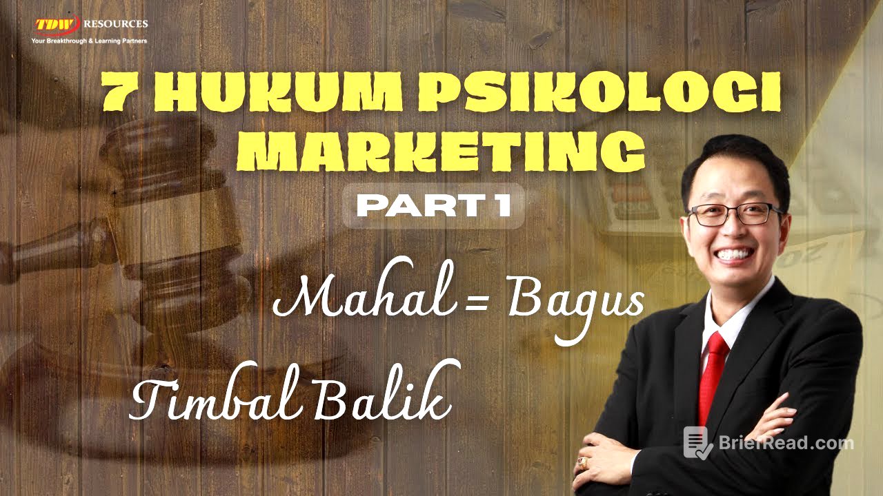 MAHAL= BAGUS, TIMBAL BALIK | SEMINAR THE ENTREPRENEUR MATRIX, CEK DESKRIPSI