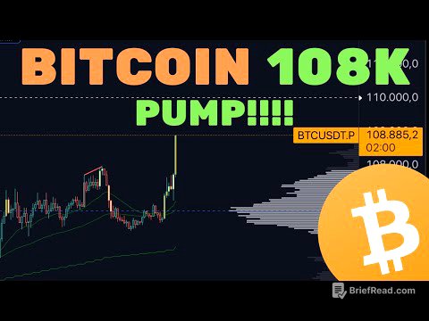 BITCOIN PUMP 108K: A 1% DA MÁXIMA HISTÓRICA: URSOS EM DESESPERO - Análise Técnica/Sentimento