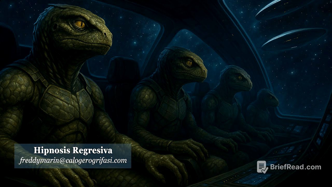 889-ES Adrian, Reptilianos  extraterrestres - Freddy Marin Hipnosis Regresiva