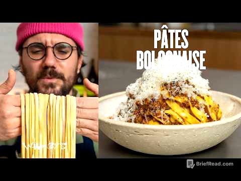 La vraie recette des pâtes bolognaise & tagliatelles maison ! 🍝🇮🇹