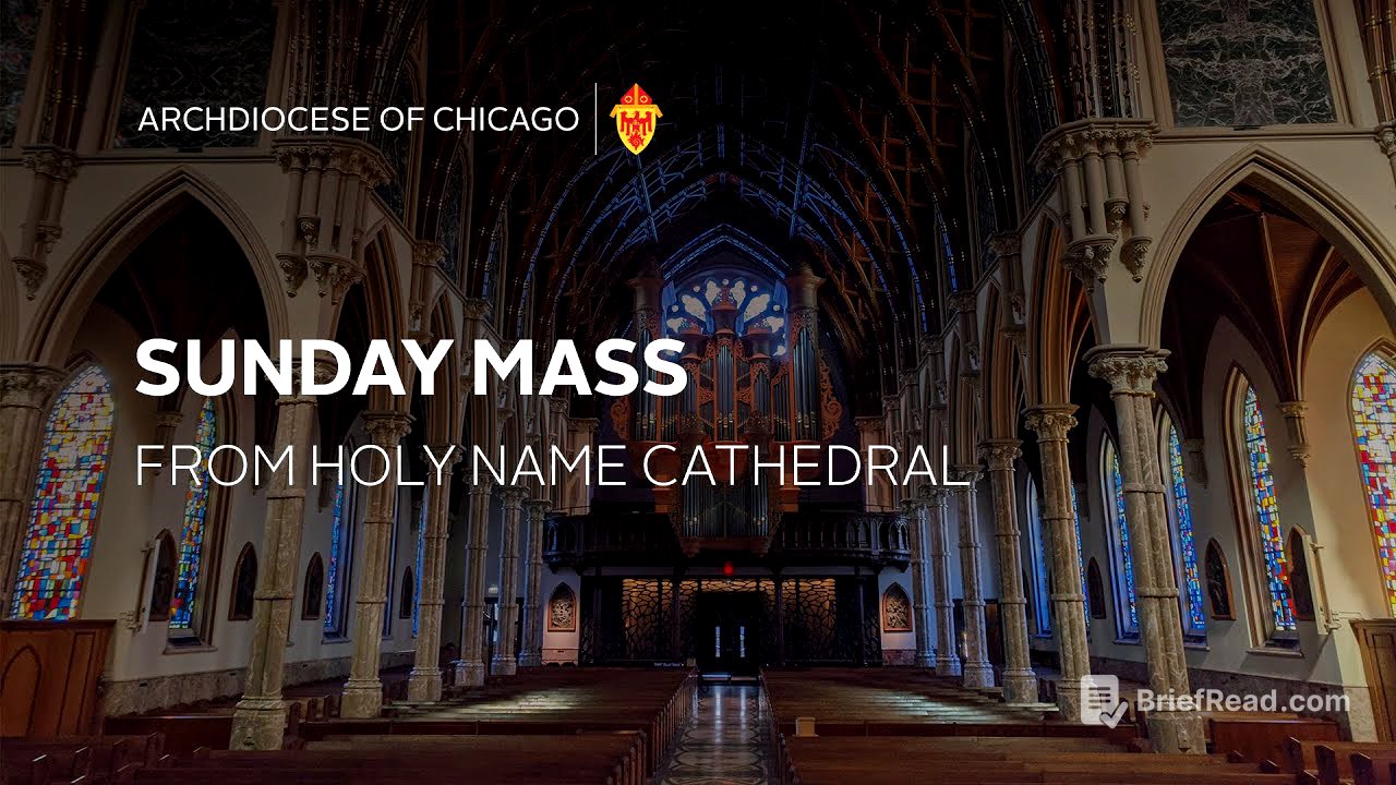 Sunday Mass in English from Holy Name Cathedral - 11/9/2025