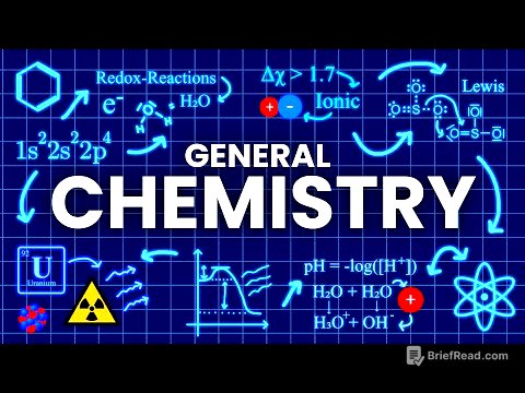 GENERAL CHEMISTRY explained in 19 Minutes