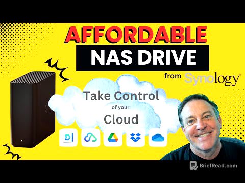 🔴Affordable yet Powerful NAS from Synology - So EASY to use and way more than expected.