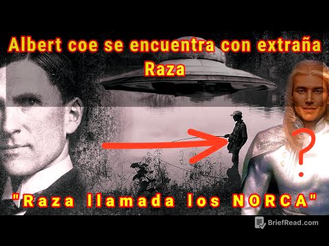 Este HOMBRE se encuentra a un extraño ser que dice venir de la RAZA "LOS NORCA"