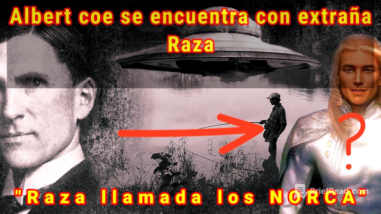 Este HOMBRE se encuentra a un extraño ser que dice venir de la RAZA "LOS NORCA"