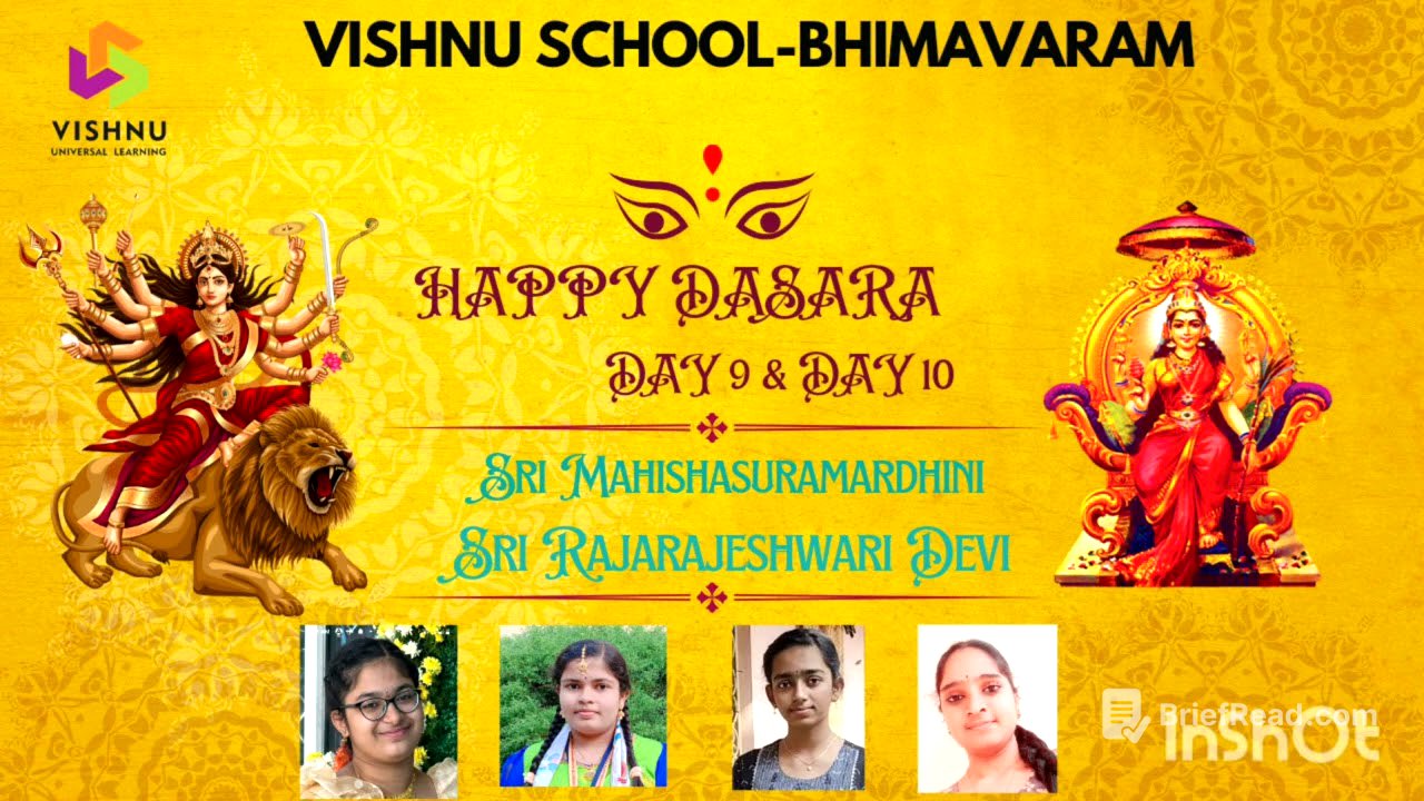 HAPPY DASARA -DAY9&DAY10