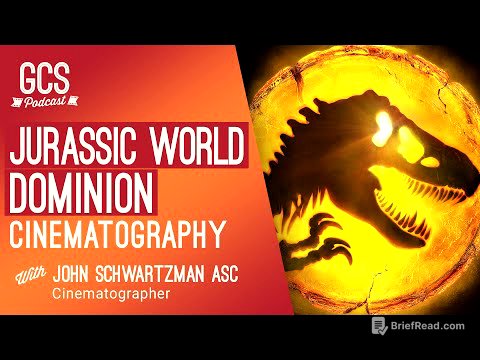 JURASSIC WORLD DOMINION cinematography breakdown - interview with John Schwartzman ASC