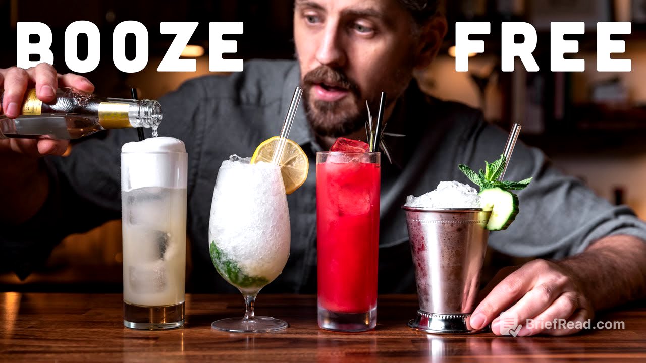 Non Alcoholic Drinks - 4 mocktails to try at home