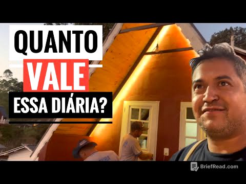 FINALMENTE O CHALÉ DO SÍTIO ESTÁ QUASE PRONTO!
