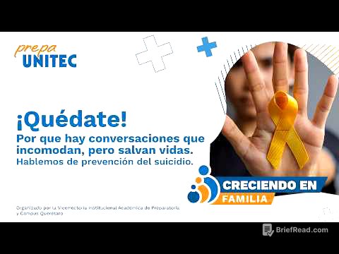 Hablemos de la prevención del suicidio
