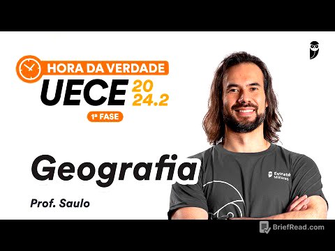 Hora da Verdade UECE 2024.2 1ª Fase - Geografia - Prof. Saulo Takami