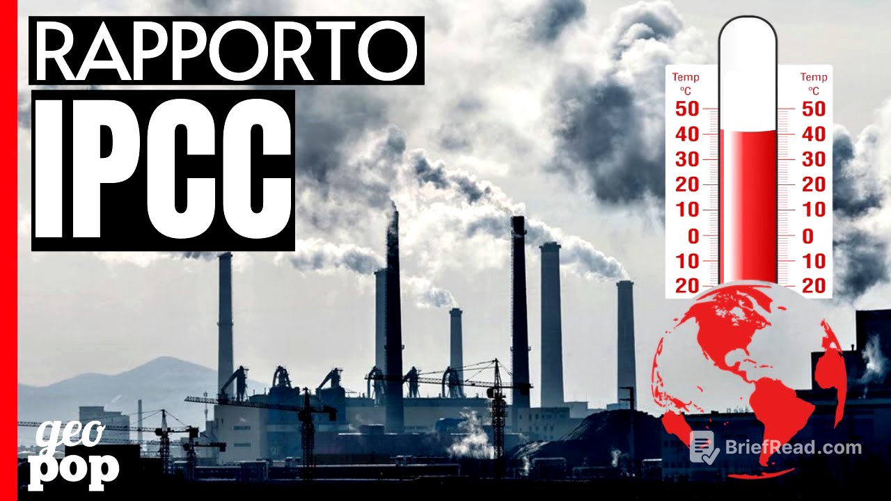 RISCALDAMENTO GLOBALE- COSA DICE L'IPCC (ONU)