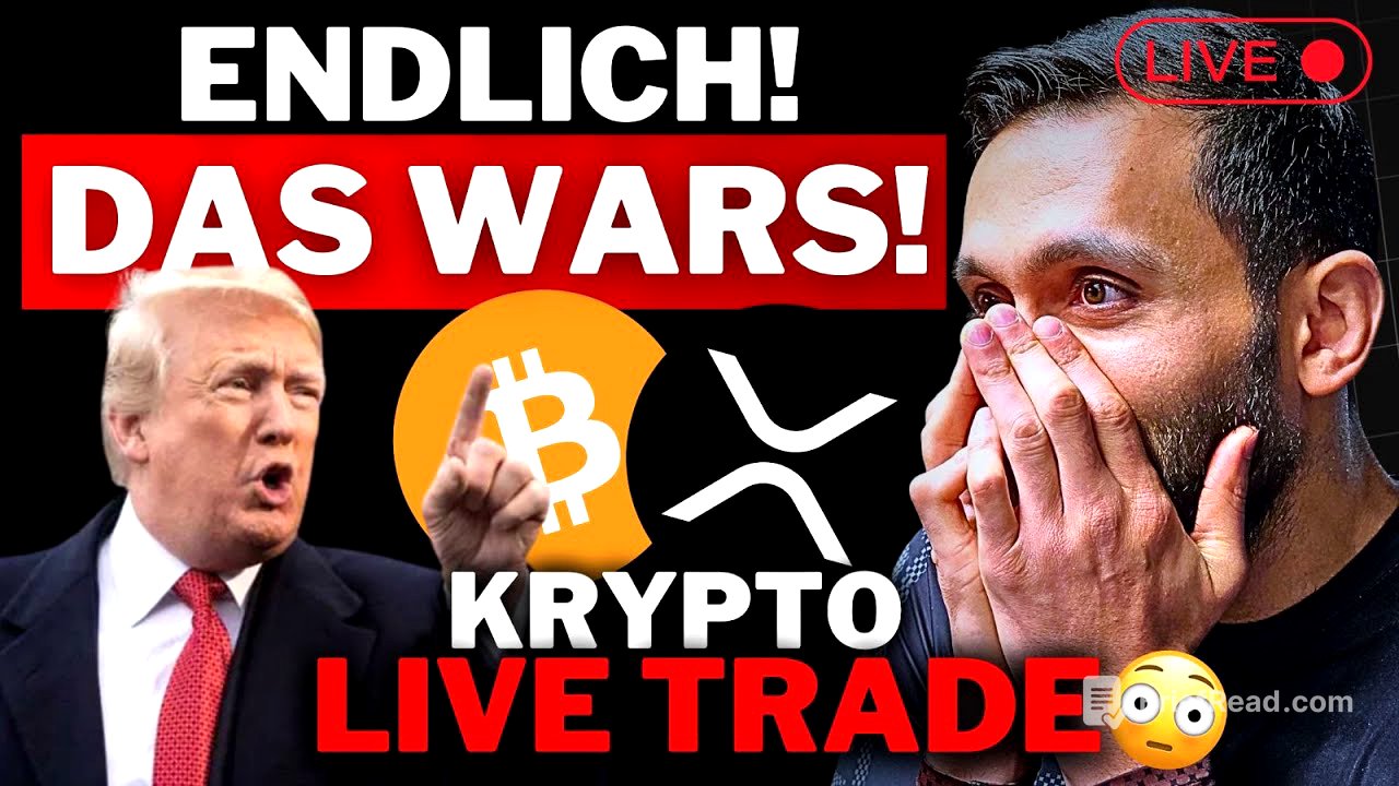 Bitcoin LIVE: Ist der CRASH jetzt VORBEI?😳