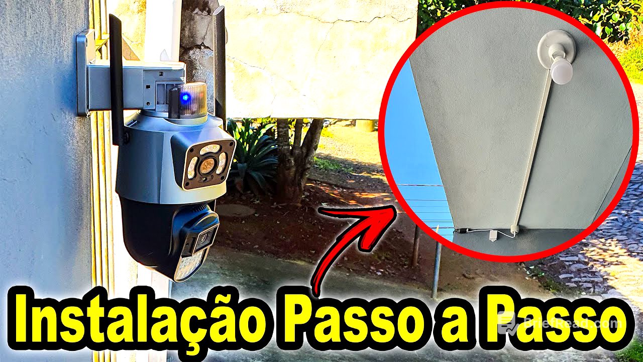Como Instalar Câmera de Segurança WiFi Passo a Passo