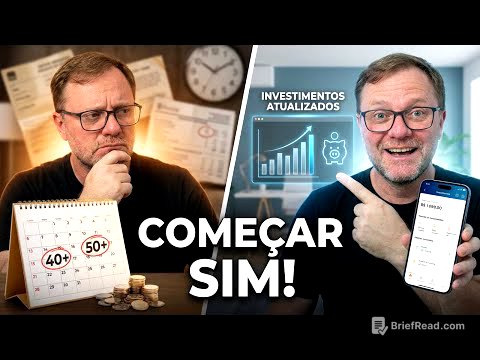 Investir Após os 40, 50 e 60 Anos: O Passo a Passo Atualizado para Iniciantes
